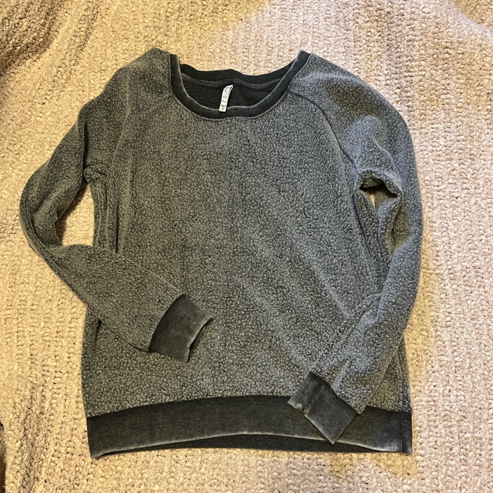 Z supply reverse crewneck sweatshirt